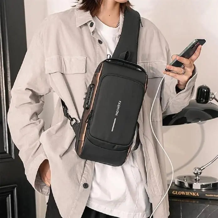 Unisex Sling Bag | Stylish & Functional Crossbody Bag for Men & Women - Tenmart