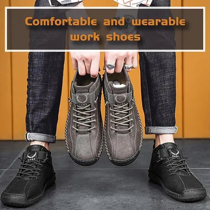 Men's Comfortable Work Shoes | All-Day Ergonomic Support - Tenmart