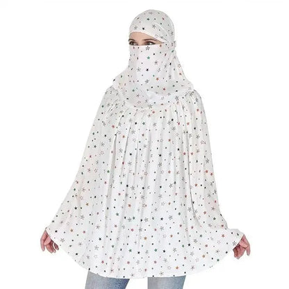 Cotton Long Scarf Mask | Breathable & Stylish Protection - Tenmart
