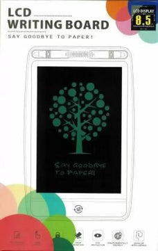 8.5-Inch Digital Writing Pad | LCD Screen | Eco-Friendly & Reusable Notepad - Tenmart