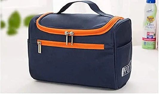 Blue Cosmetic Bag | Travel-Friendly Makeup Organizer - Tenmart