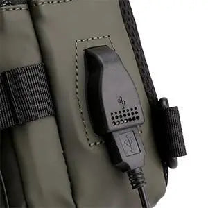 Sling Bag with USB Charging Port | Stylish & Travel-Friendly Crossbody Backpack - Tenmart