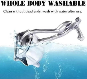 Manual Fruit Press Juicer | Heavy-Duty Aluminium Handheld Squeezer - Tenmart
