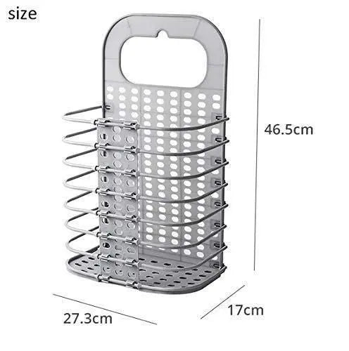 Multipurpose Hanging Laundry Basket | Space-Saving Plastic Storage - Tenmart
