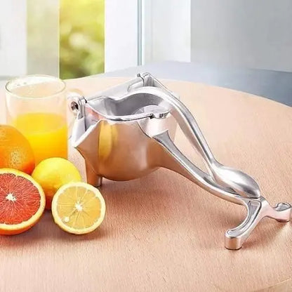 Manual Fruit Press Juicer | Heavy-Duty Aluminium Handheld Squeezer - Tenmart