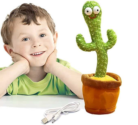 Interactive Plush Cactus Toy | Musical, Educational & Fun for Kids - Tenmart