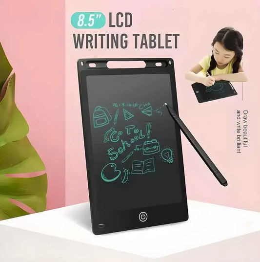 8.5-Inch Digital Writing Pad | LCD Screen | Eco-Friendly & Reusable Notepad - Tenmart