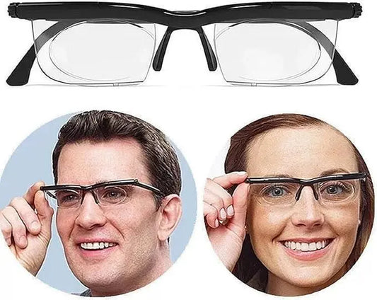 Flex Focus Adjustable Glasses | Anti Eye Strain, Clear Vision - Tenmart