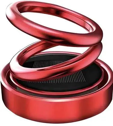 Solar Power Rotating Air Freshener | Eco-Friendly Car, Office, Home Purifier - Tenmart