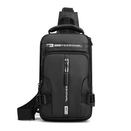 Sling Bag with USB Charging Port | Stylish & Travel-Friendly Crossbody Backpack - Tenmart