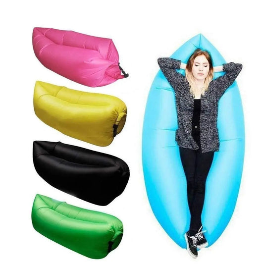 Inflatable Air Sofa Bed | 5-in-1 Multi-Function | Portable & Durable | Includes Electric Pump - Tenmart