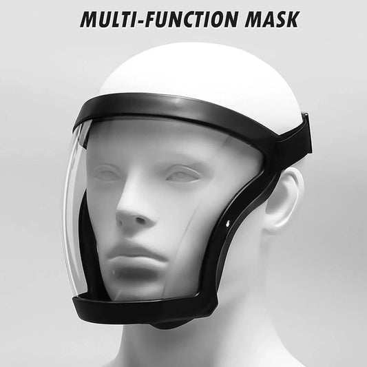 Anti-Fog Transparent Full Face Mask | Full Protection Shield - Tenmart