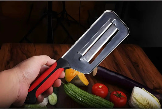 Double-Blade Slicing Knife | Stainless Steel & Precision Cutting - Tenmart