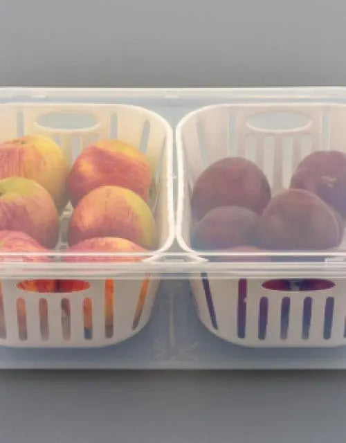 Fridge Storage Boxes | Stackable & Space-Saving | Freezer Organizer Containers - Tenmart
