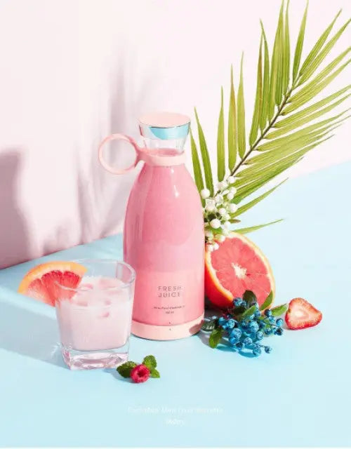 Portable Juice Blender | Rechargeable & Powerful | Perfect for Travel & Gym - Tenmart