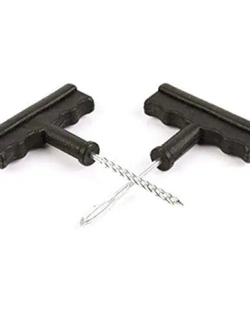 Tubeless Tyre Puncture Repair Kit | Heavy-Duty Motorcycle & Car Tire Fix Tool - Tenmart